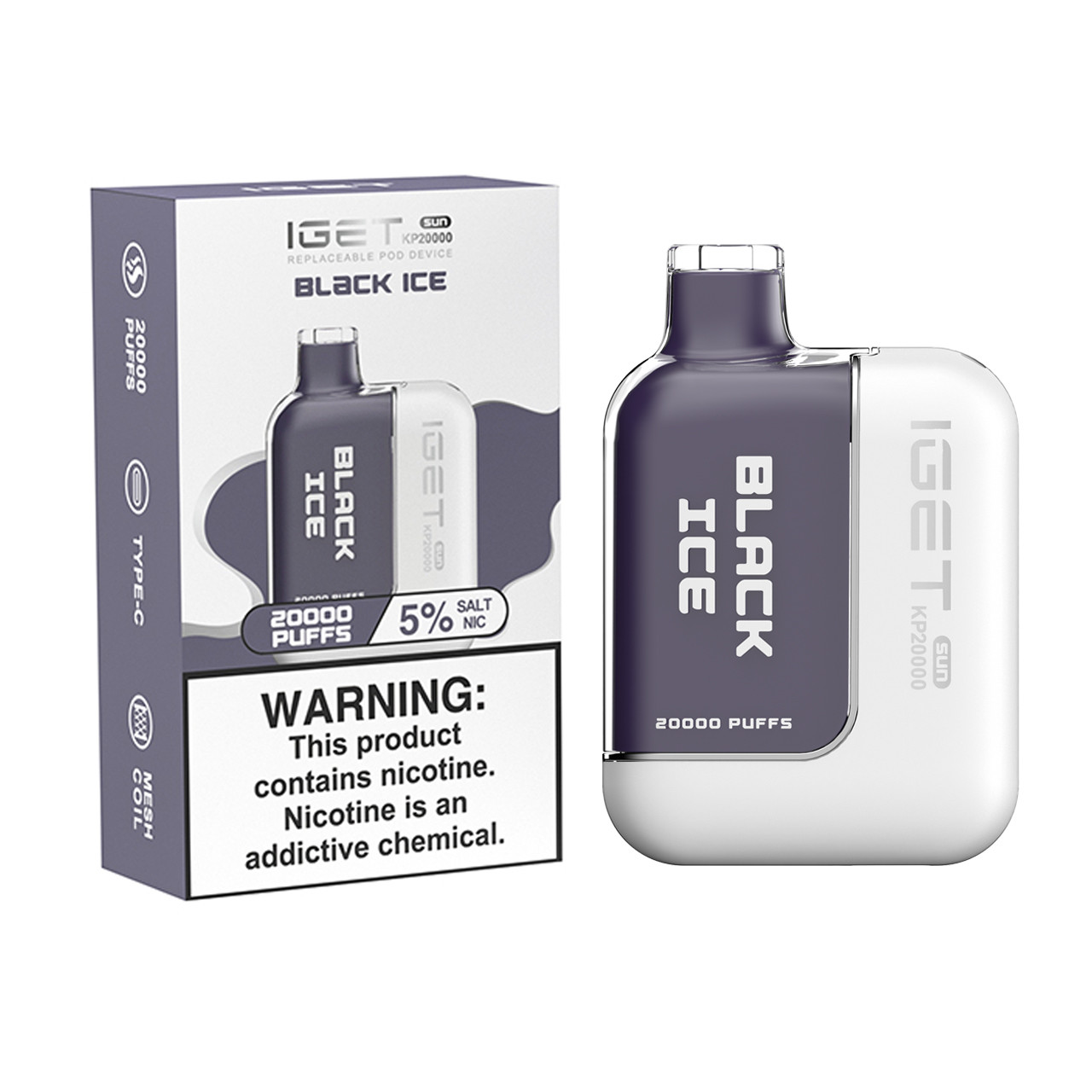 Blackberry Ice – IGET Sun KP20000