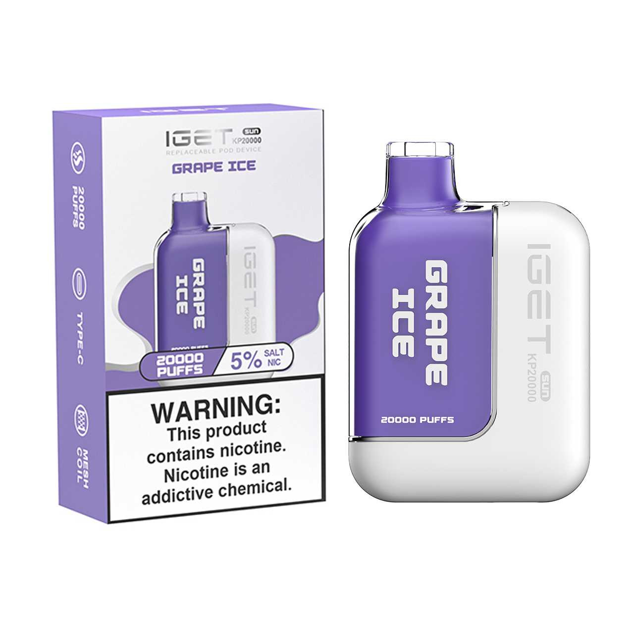 Grape Ice – IGET Sun KP20000