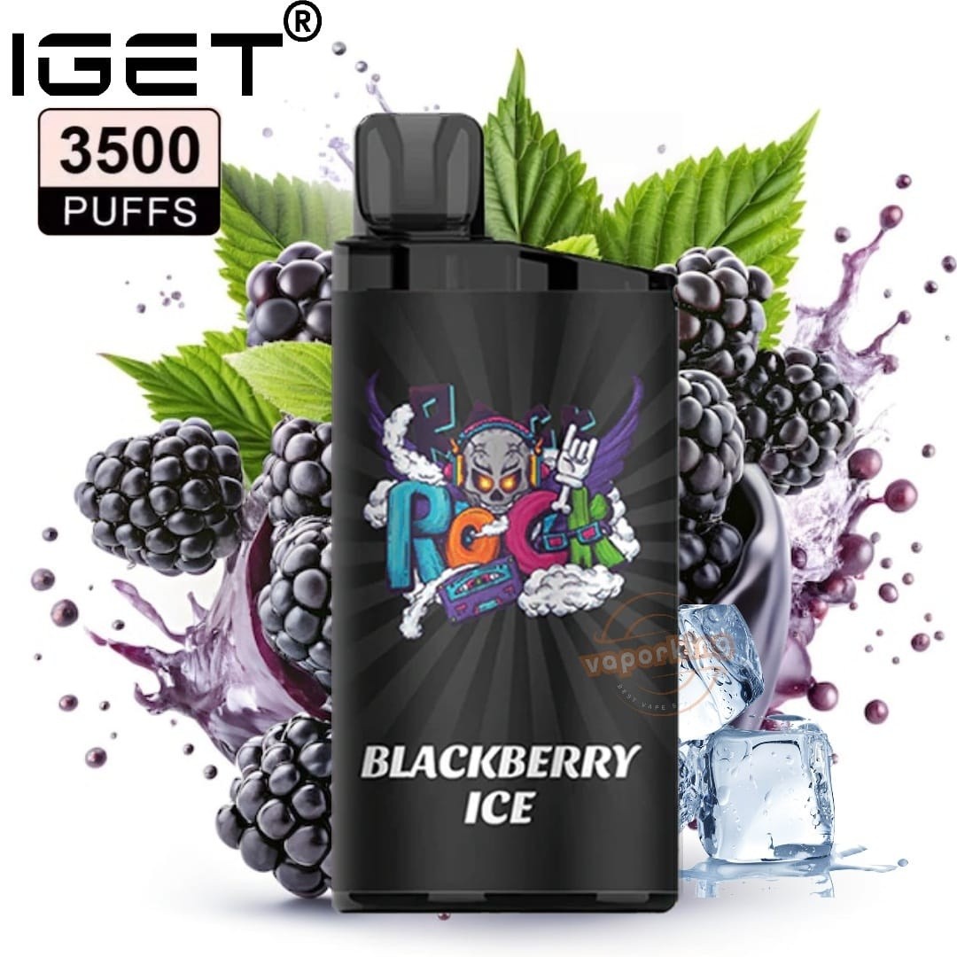 IGET Bar 3500 Puffs – Blackberry Ice