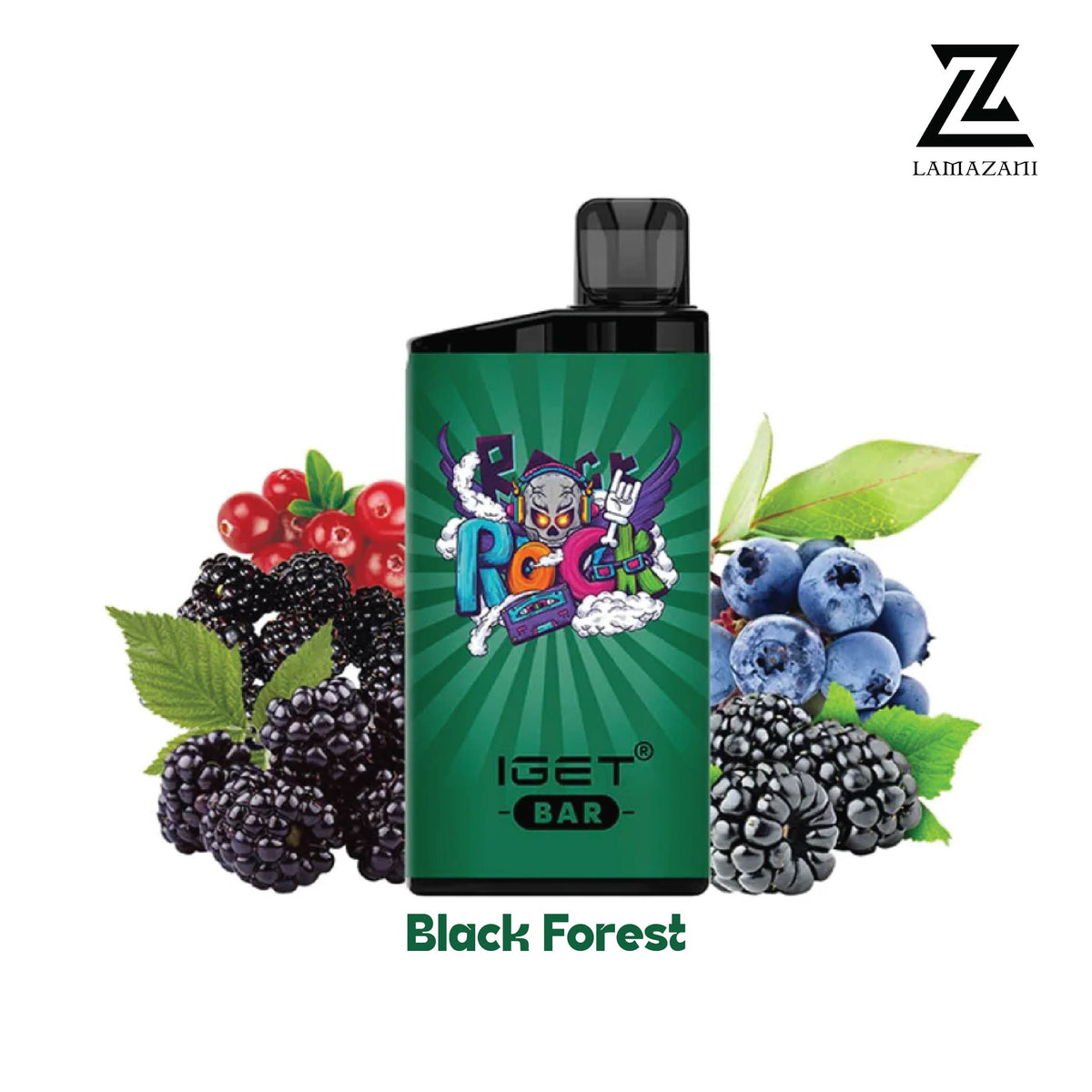 IGET Bar 3500 Puffs – Black Forest