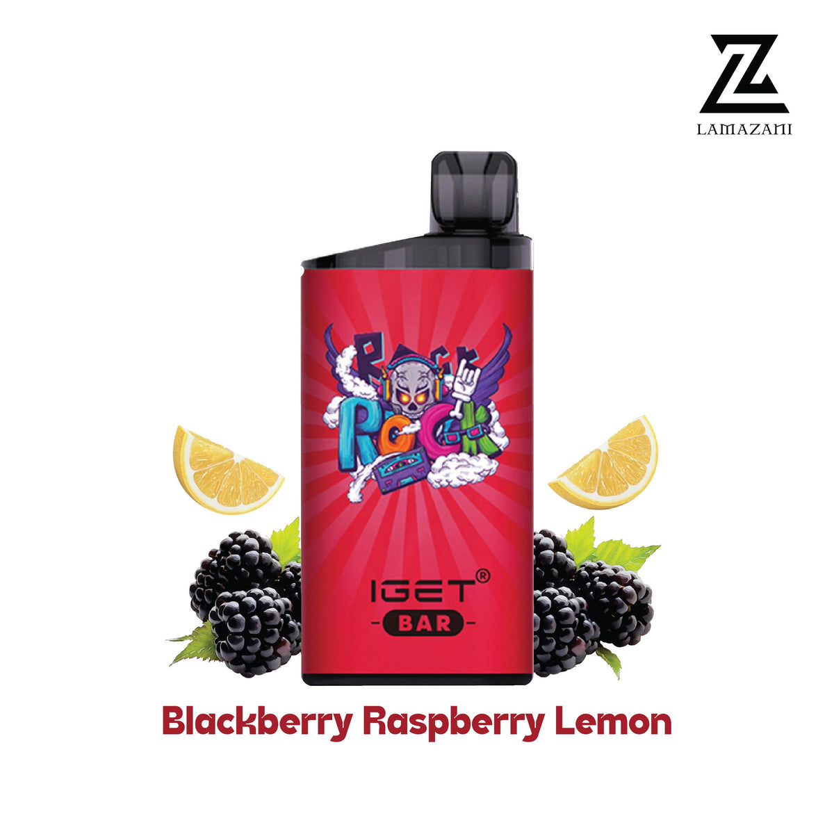 IGET Bar 3500 Puffs – Blackberry Raspberry Lemon