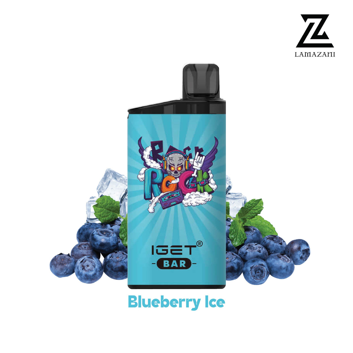 IGET Bar 3500 Puffs – Blueberry Ice