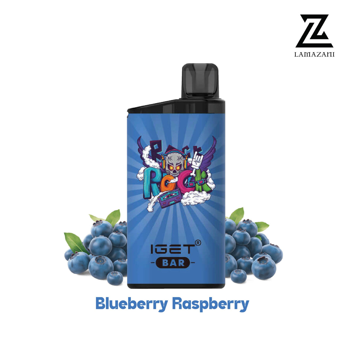 IGET Bar 3500 Puffs – Blueberry Raspberry Ice