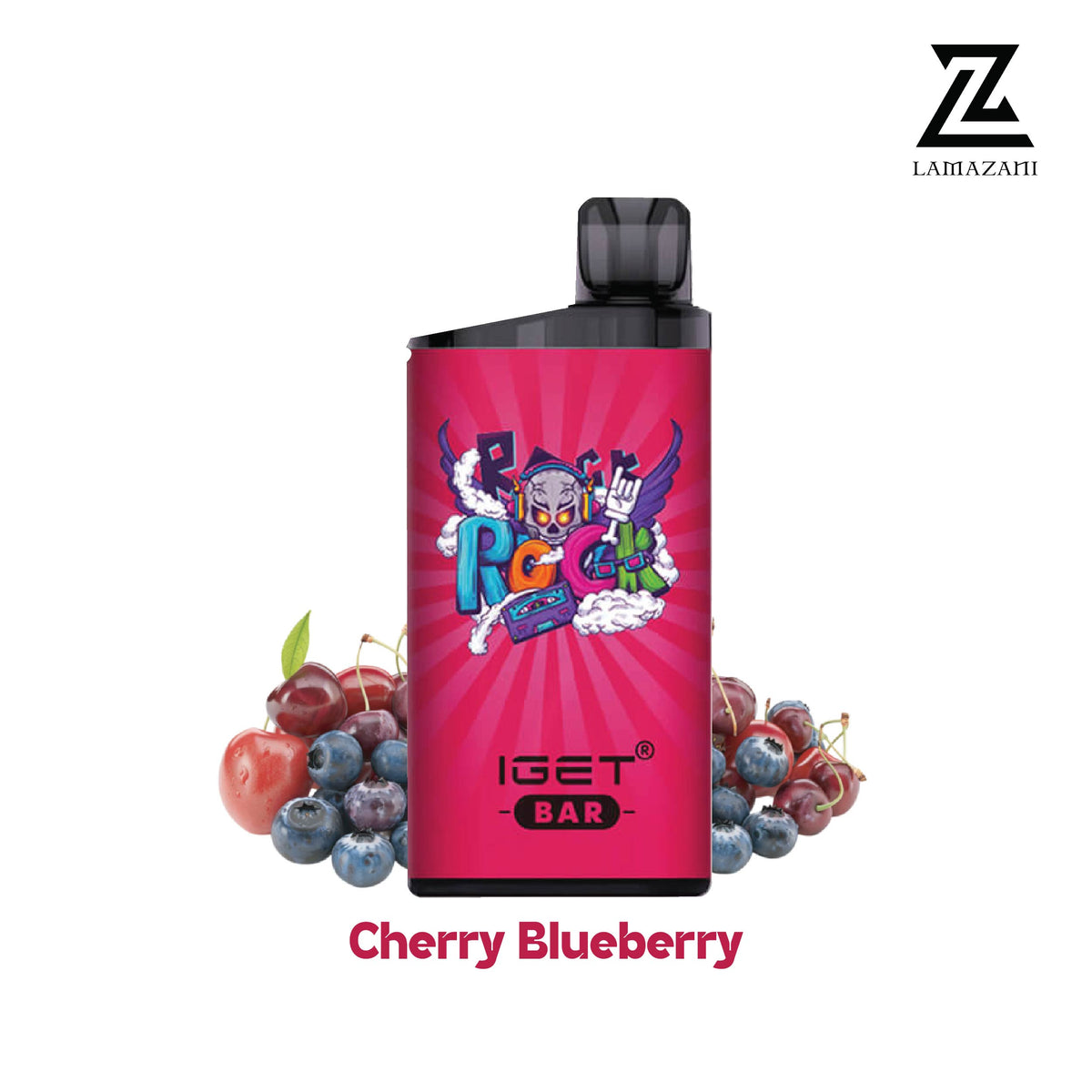 IGET Bar 3500 Puffs – Cherry Blueberry