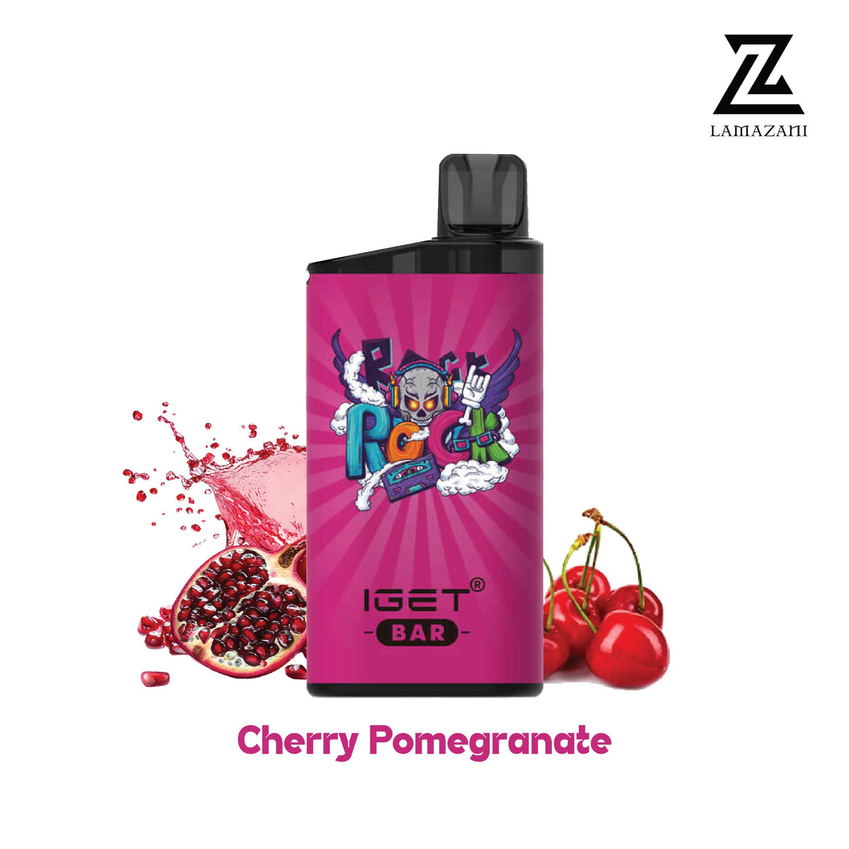 IGET Bar 3500 Puffs – Cherry Pomegranate