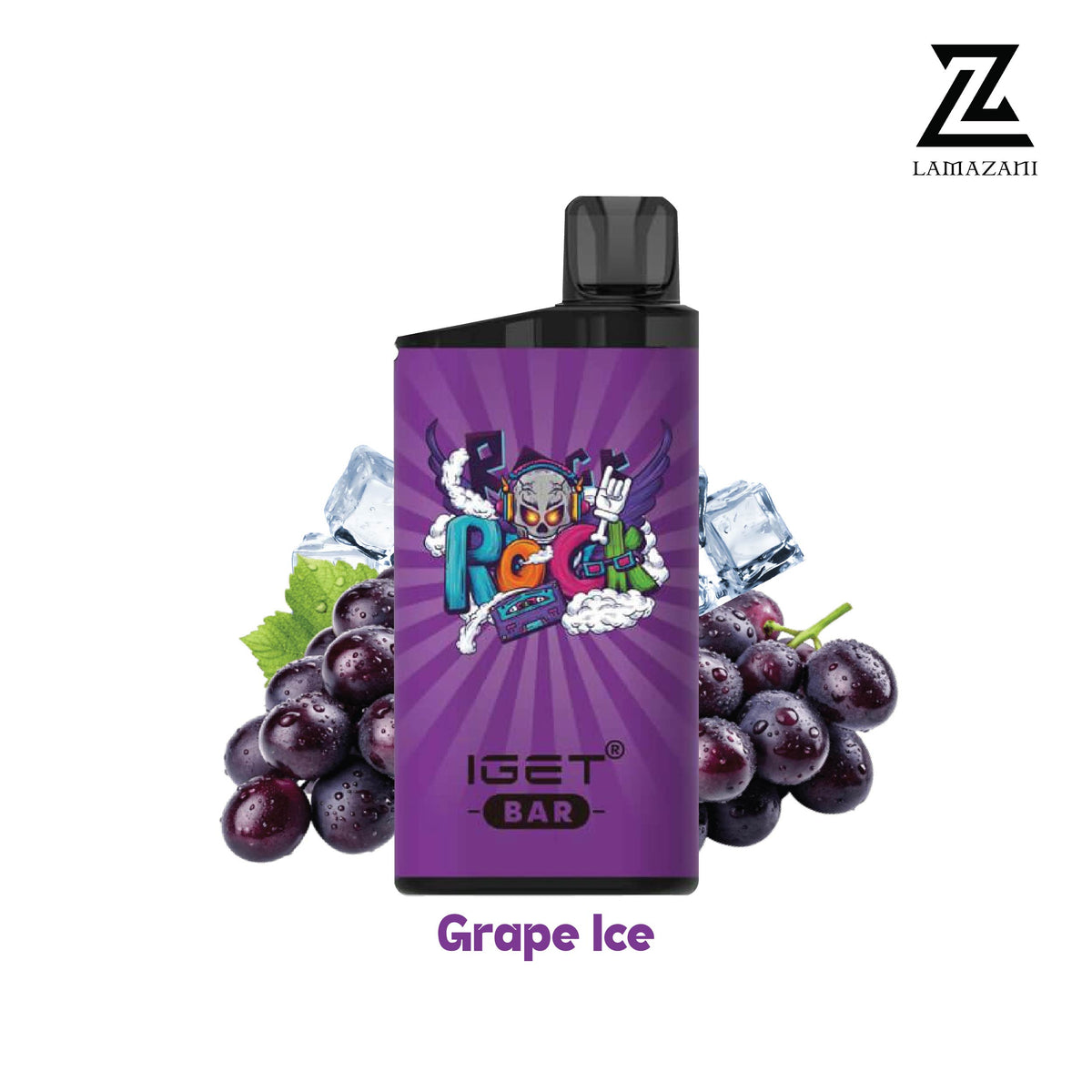 IGET Bar 3500 Puffs – Grape Ice