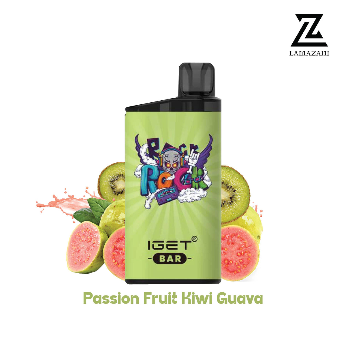 IGET Bar 3500 Puffs – Passion Fruit Kiwi Guava