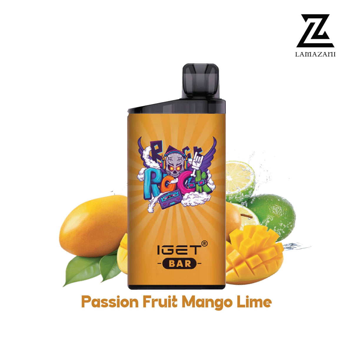 IGET Bar 3500 Puffs – Passion Fruit Mango Lime