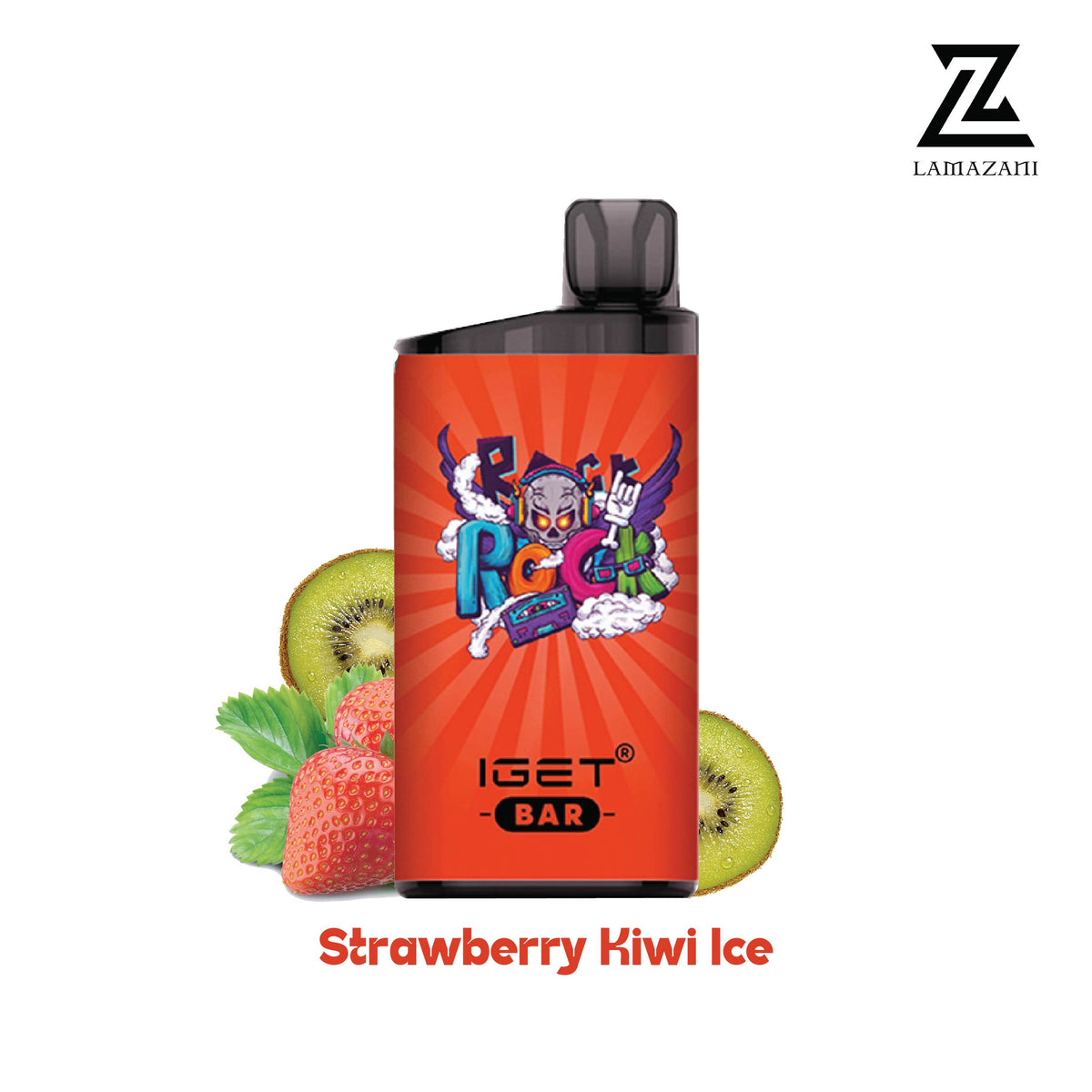 IGET Bar 3500 Puffs – Strawberry Kiwi Ice