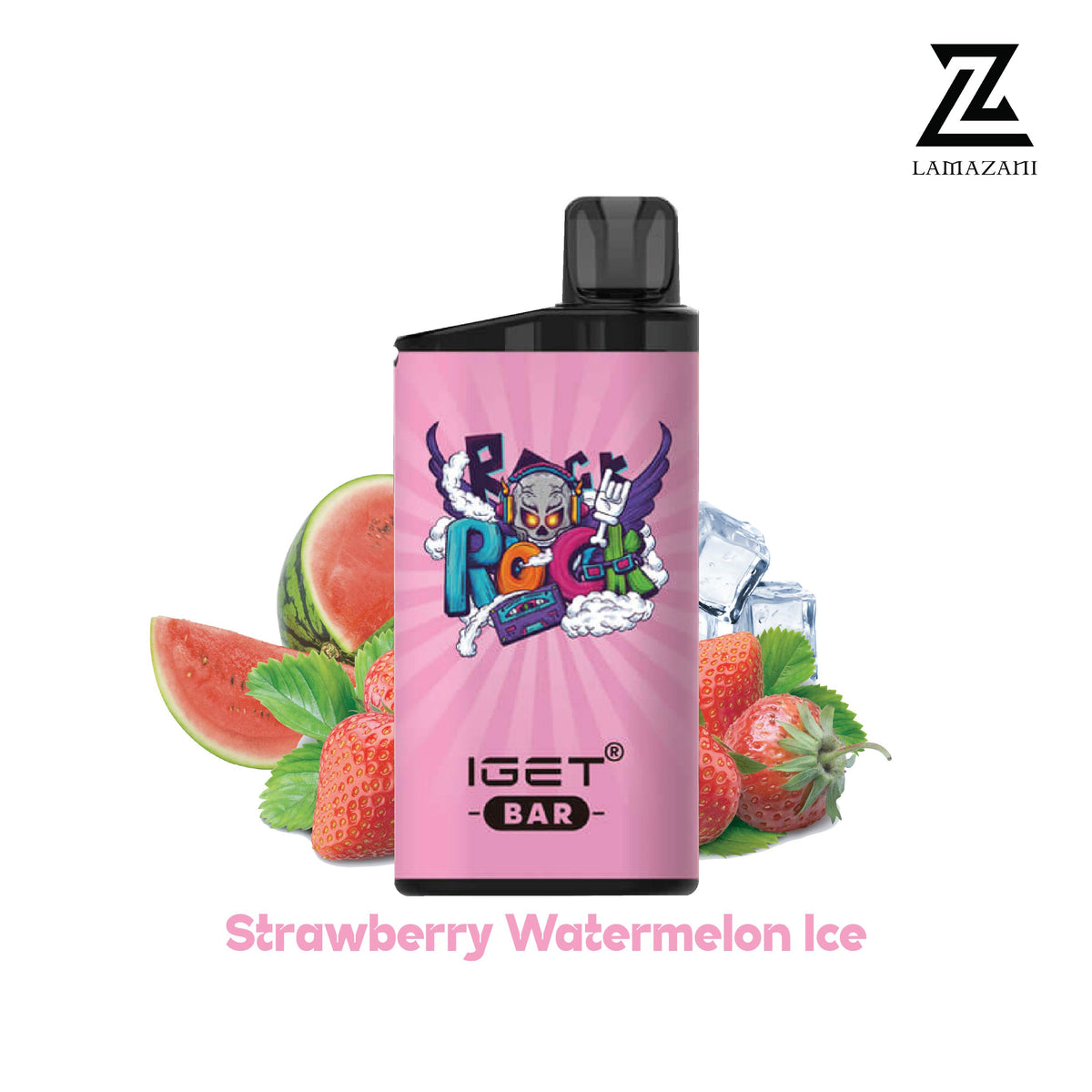 IGET Bar 3500 Puffs – Strawberry Watermelon Ice