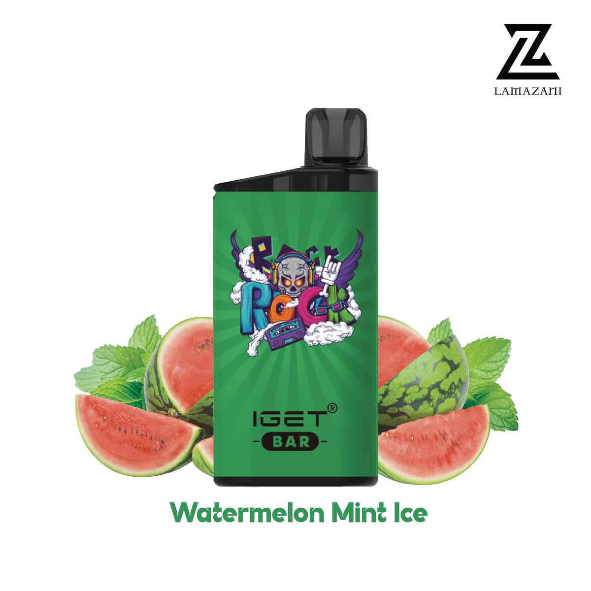 IGET Bar 3500 Puffs – Watermelon Mint Ice