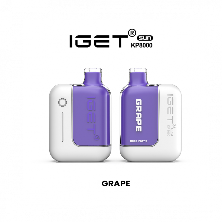 IGET Sun KP8000 8000 Puffs – Spearmint