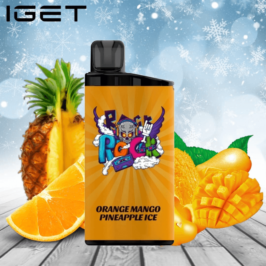 IGET Bar 3500 Puffs – Orange Mango Pineapple Ice