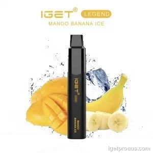 IGET Legend 4000 Puffs – Watermelon Kiwi Pomegranate
