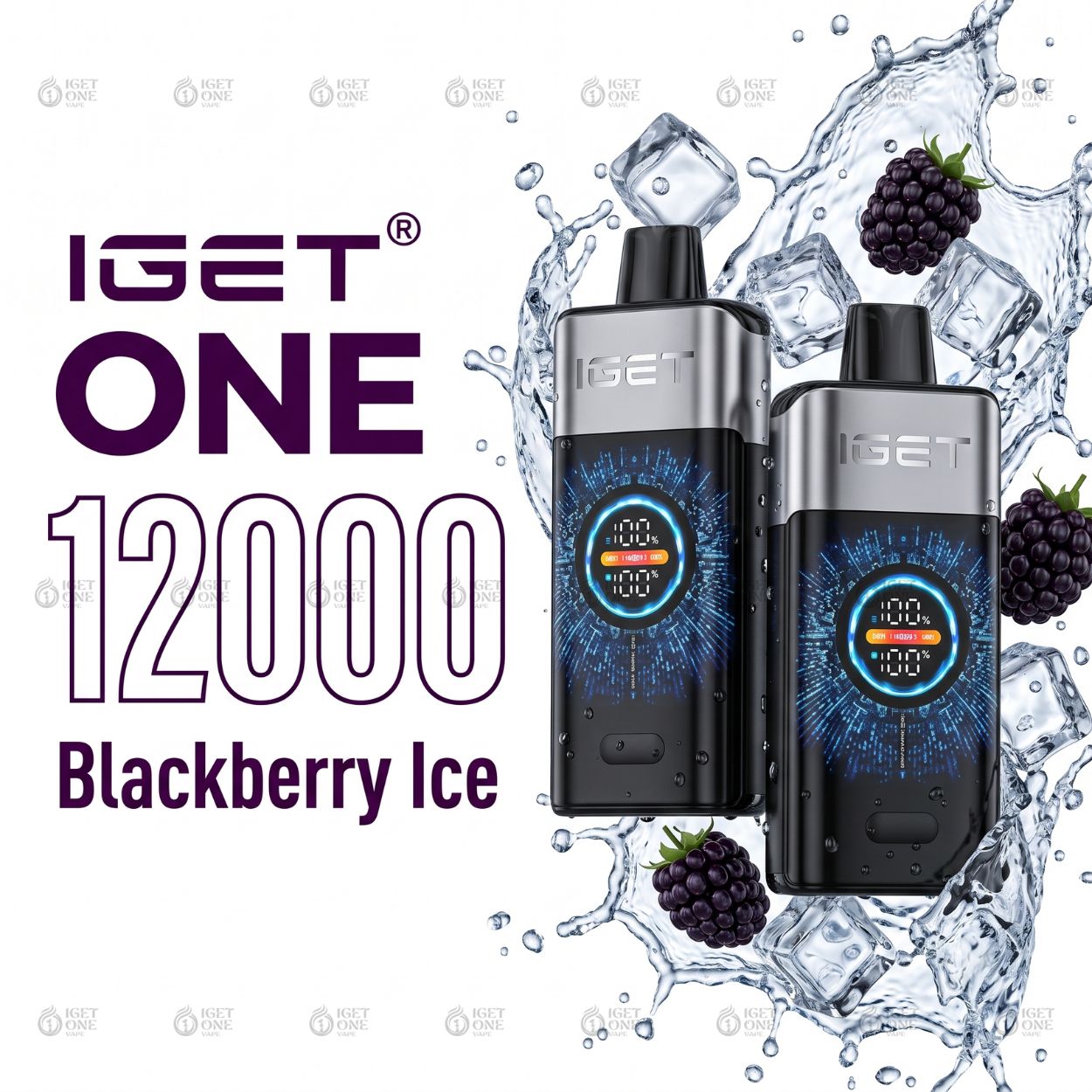 IGET One 12000 Puffs – Blackberry Pomegranate