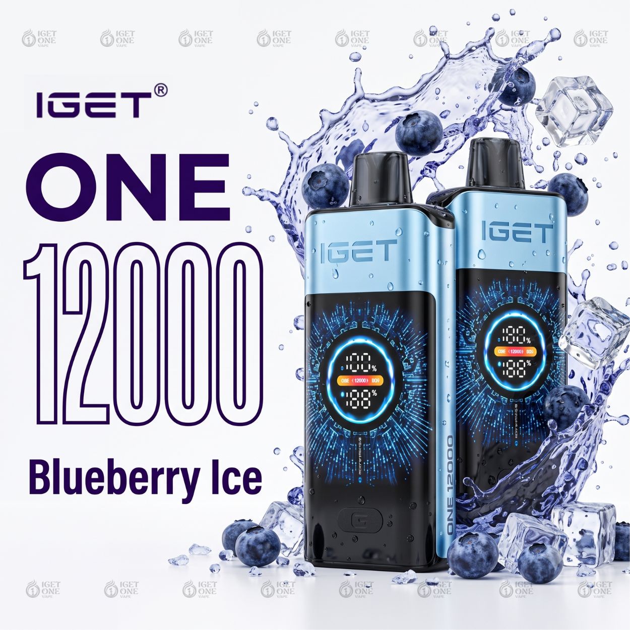 IGET One 12000 Puffs – Peach Pineapple