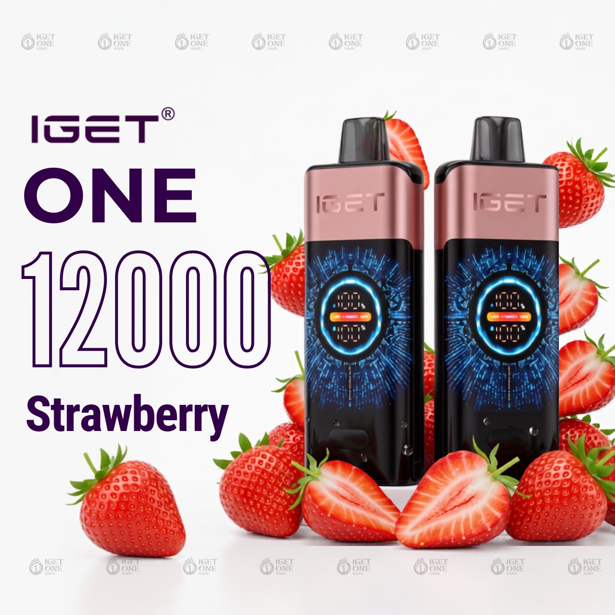 IGET One 12000 Puffs – Peach Apple